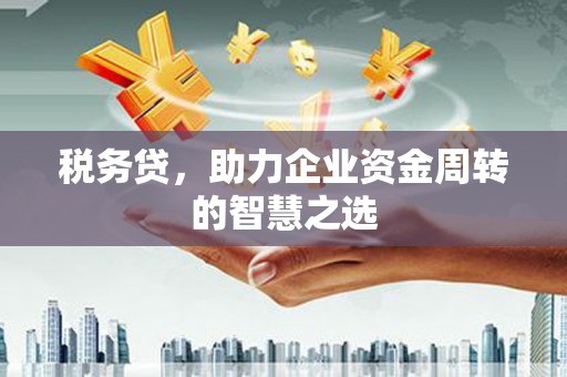 台东税务贷，助力企业资金周转的智慧之选