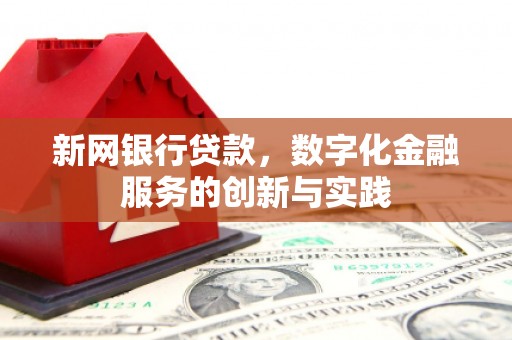 台东新网银行贷款，数字化金融服务的创新与实践