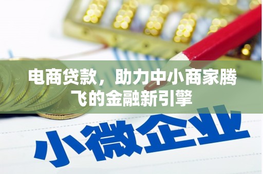台东电商贷款，助力中小商家腾飞的金融新引擎