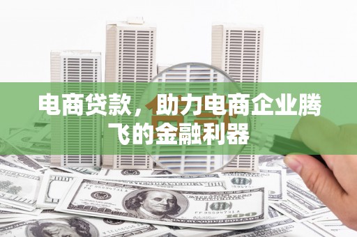 台东电商贷款，助力电商企业腾飞的金融利器