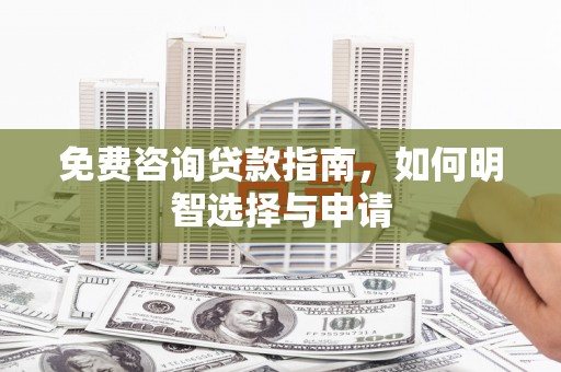 台东免费咨询贷款指南，如何明智选择与申请