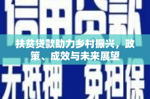 台东扶贫贷款助力乡村振兴，政策、成效与未来展望