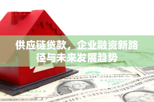 台东供应链贷款，企业融资新路径与未来发展趋势