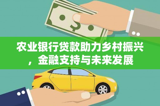 台东农业银行贷款助力乡村振兴，金融支持与未来发展