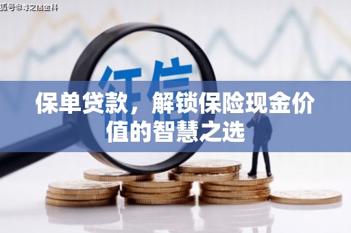 台东保单贷款，解锁保险现金价值的智慧之选