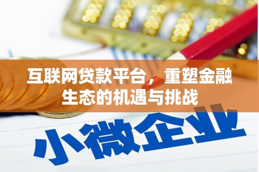 台东互联网贷款平台，重塑金融生态的机遇与挑战