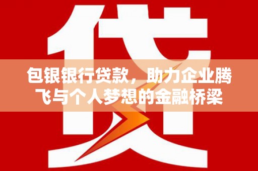 台东包银银行贷款，助力企业腾飞与个人梦想的金融桥梁