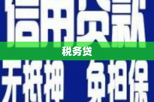 台东税务贷