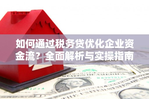 台东如何通过税务贷优化企业资金流？全面解析与实操指南