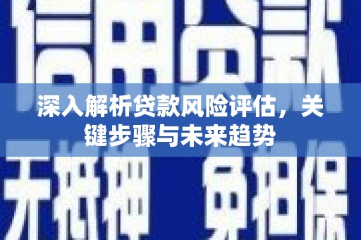 台东深入解析贷款风险评估，关键步骤与未来趋势