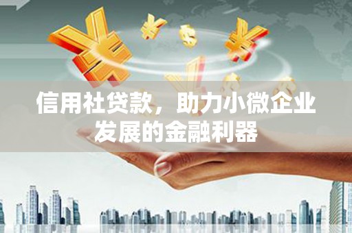 台东信用社贷款，助力小微企业发展的金融利器