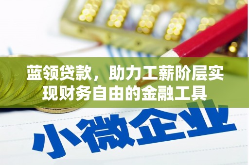 台东蓝领贷款，助力工薪阶层实现财务自由的金融工具