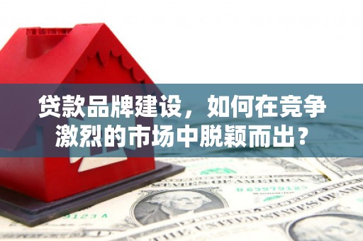 台东贷款品牌建设，如何在竞争激烈的市场中脱颖而出？