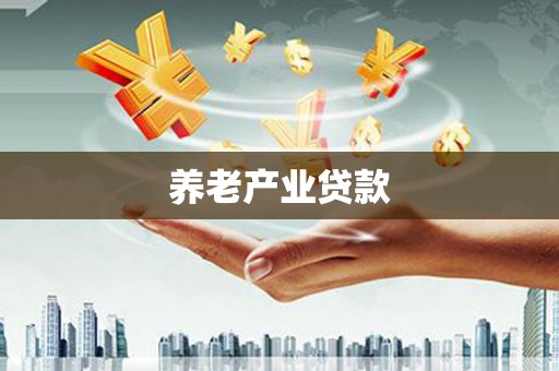 台东养老产业贷款
