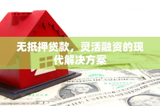 台东无抵押贷款，灵活融资的现代解决方案