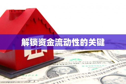 台东解锁资金流动性的关键