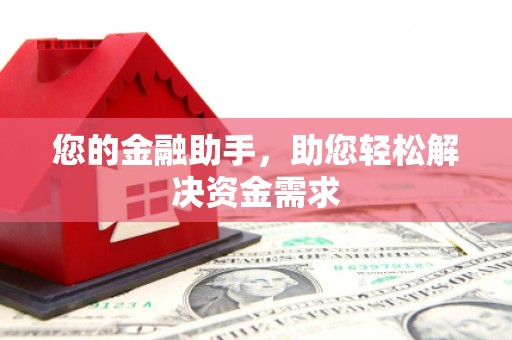 台东您的金融助手，助您轻松解决资金需求