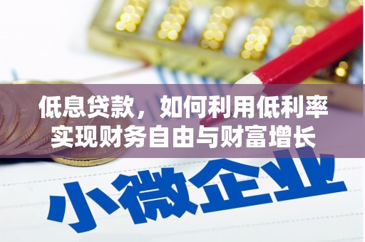 台东低息贷款，如何利用低利率实现财务自由与财富增长