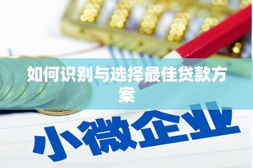 台东如何识别与选择最佳贷款方案